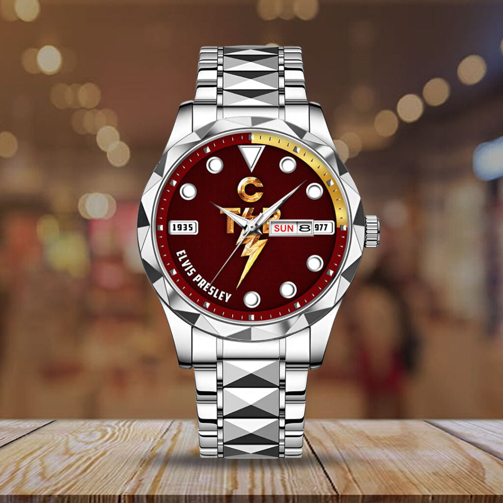 Elvis Presley Alloy Luxury Quartz Watch - HOATT 11413
