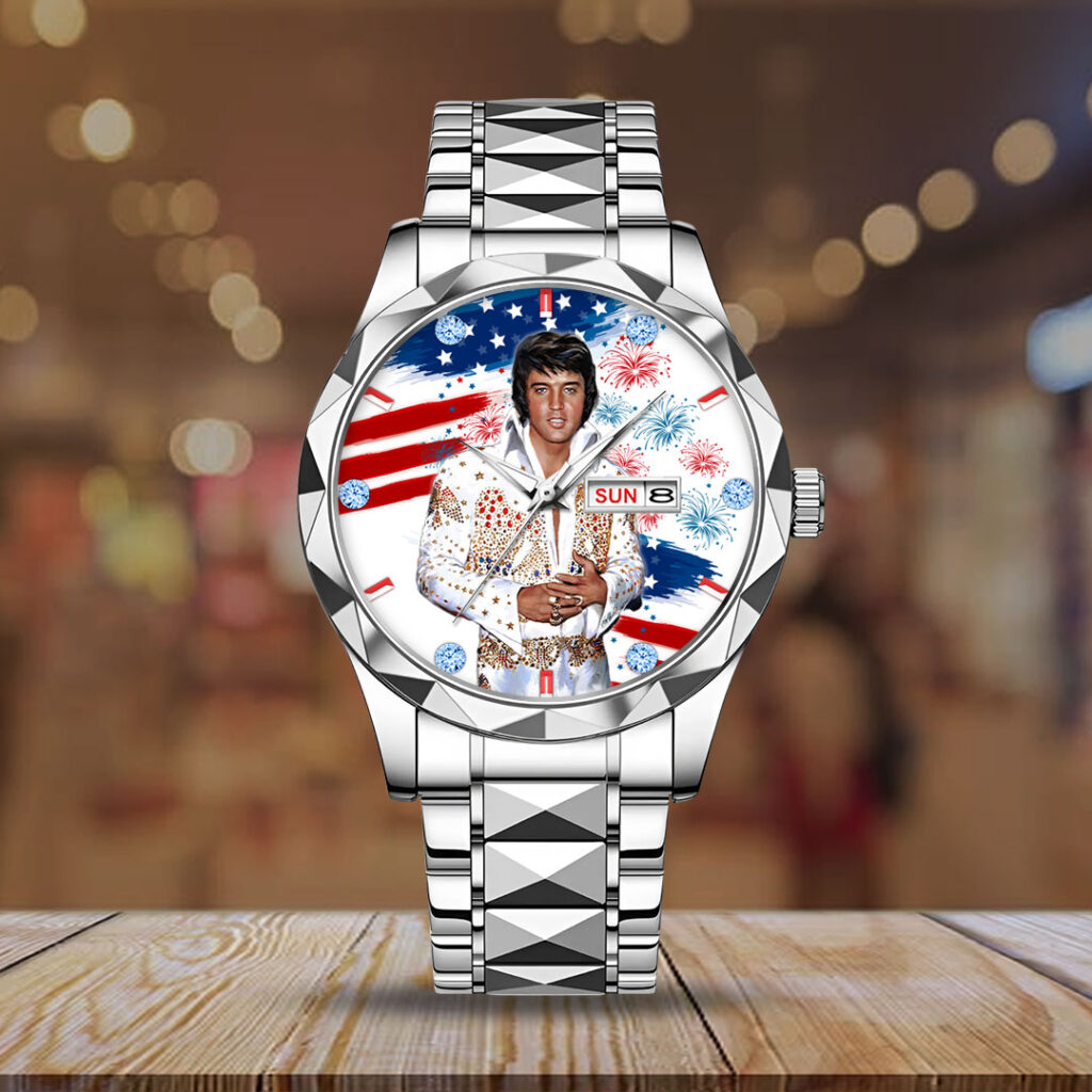 Elvis Presley Alloy Luxury Quartz Watch - HOATT 11415
