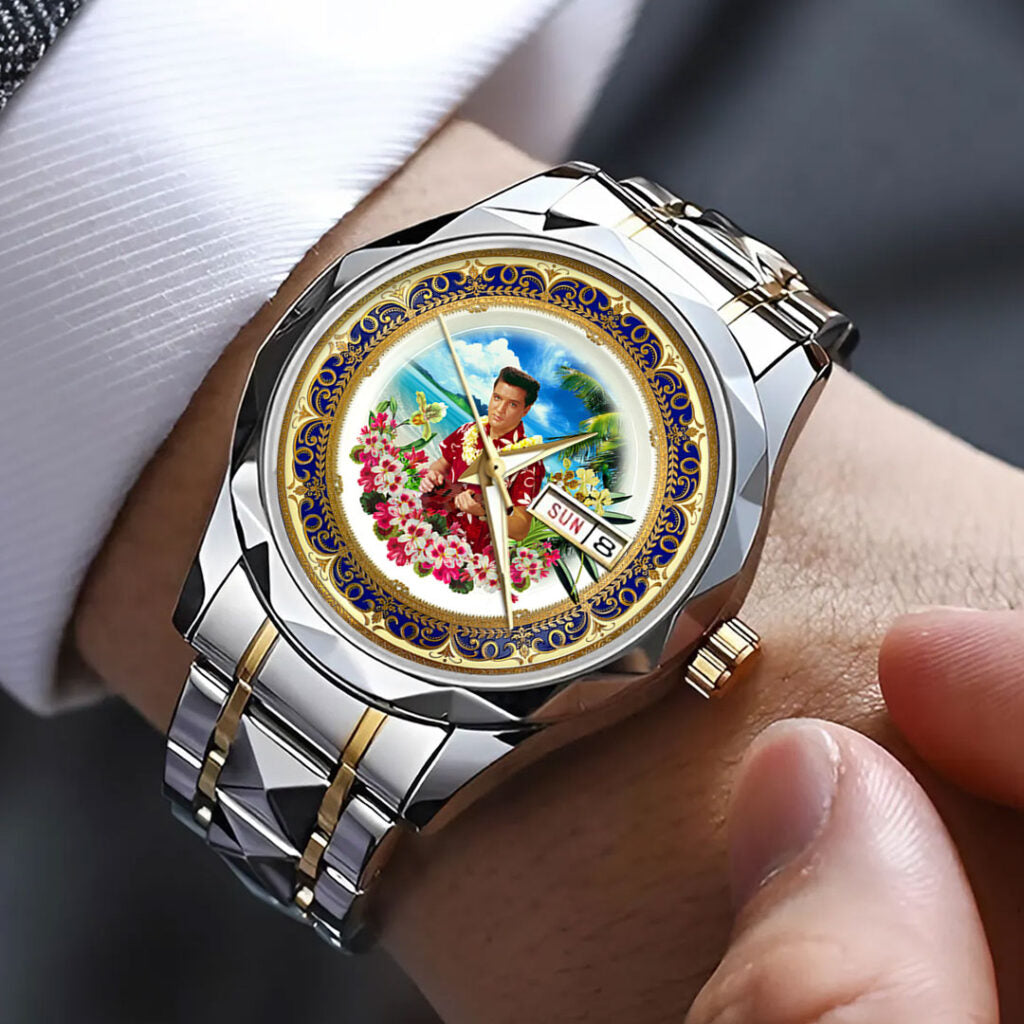 Elvis Presley Alloy Luxury Quartz Watch - HOATT15262