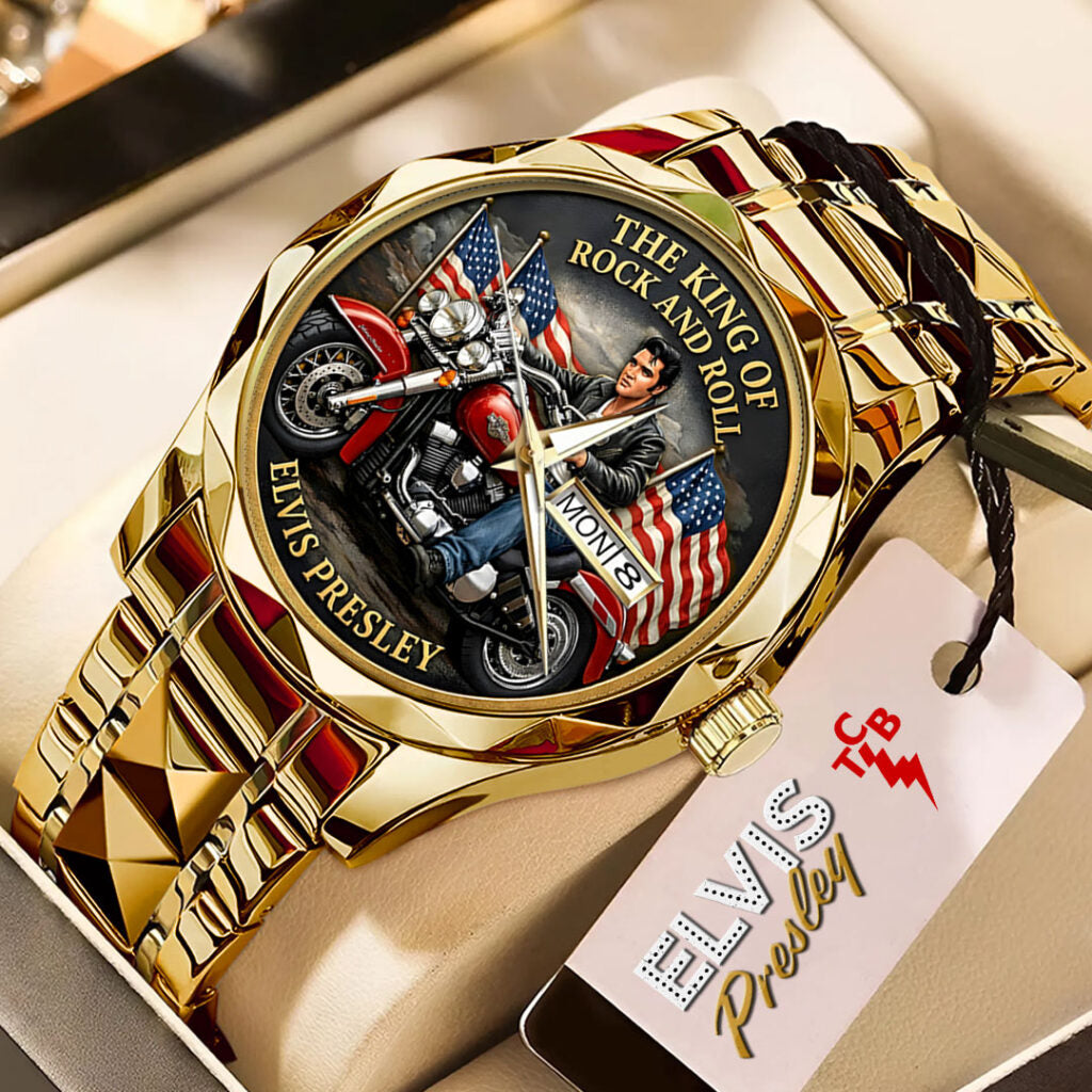 Elvis Presley Alloy Luxury Quartz Watch - HOATT15478