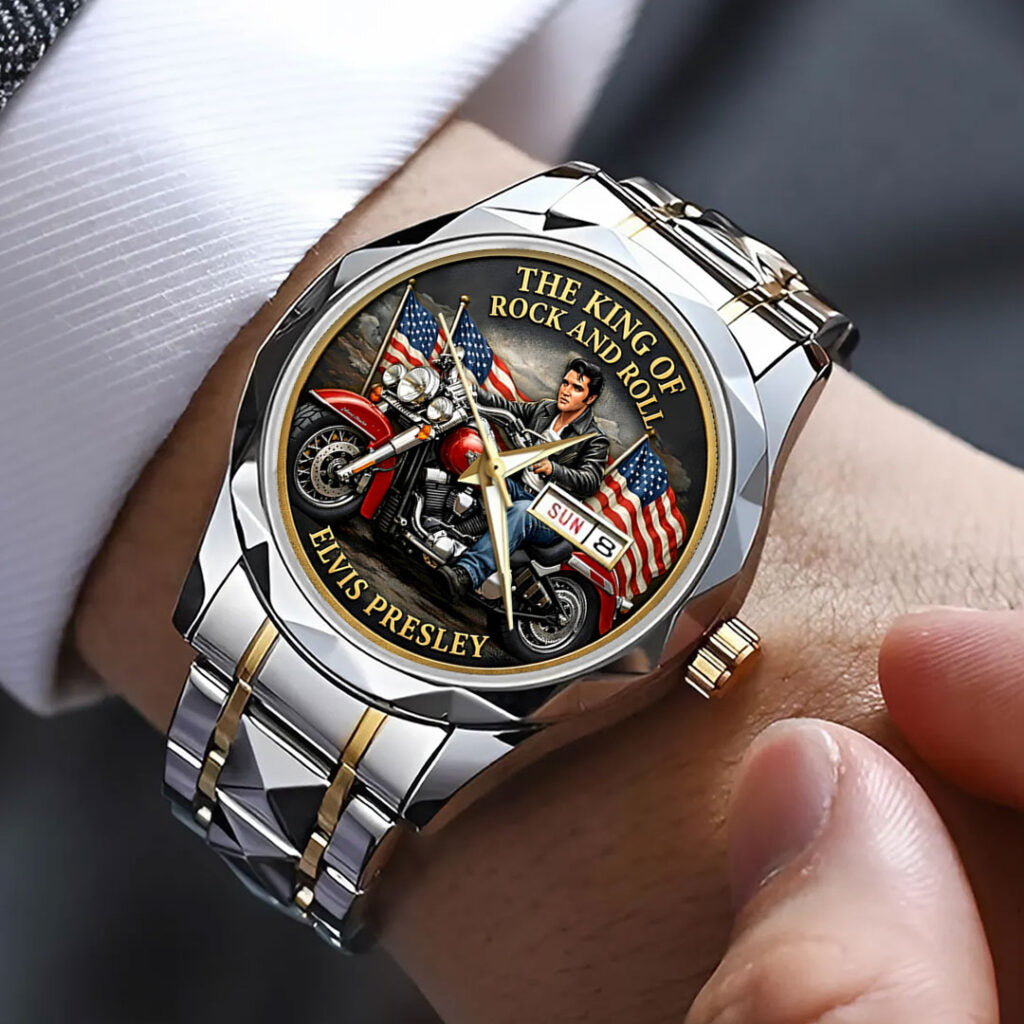 Elvis Presley Alloy Luxury Quartz Watch - HOATT15478