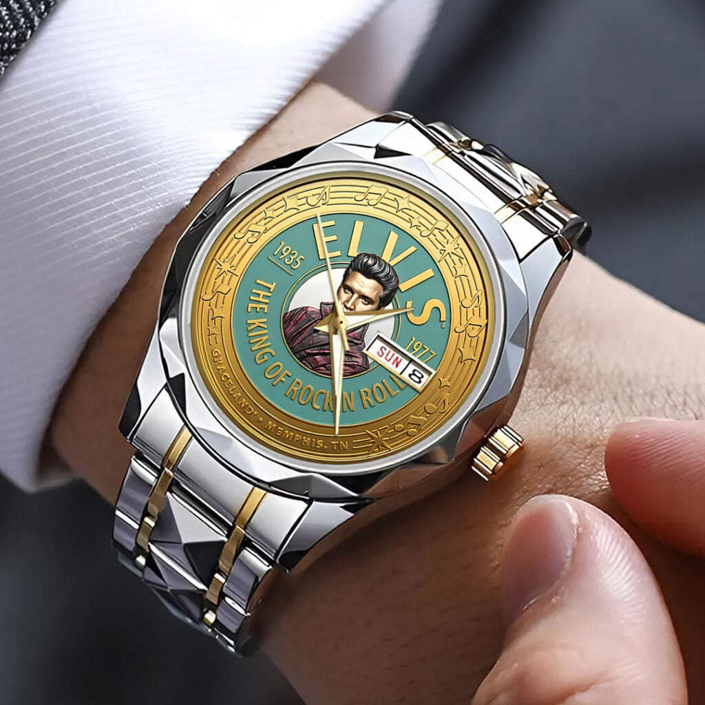 Elvis Presley Alloy Luxury Quartz Watch - HOATT15622