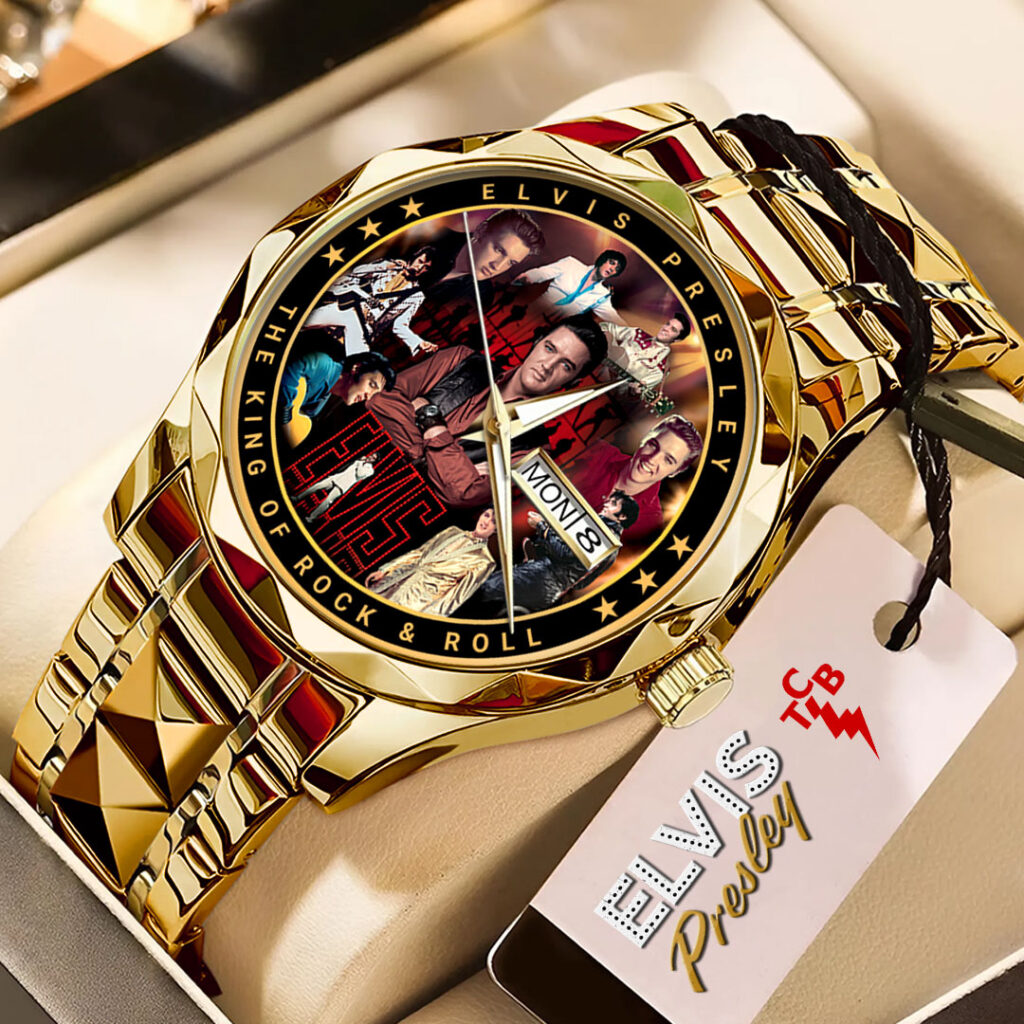 Elvis Presley Alloy Luxury Quartz Watch - HOATT16346