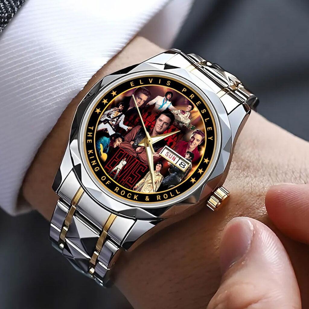 Elvis Presley Alloy Luxury Quartz Watch - HOATT16346