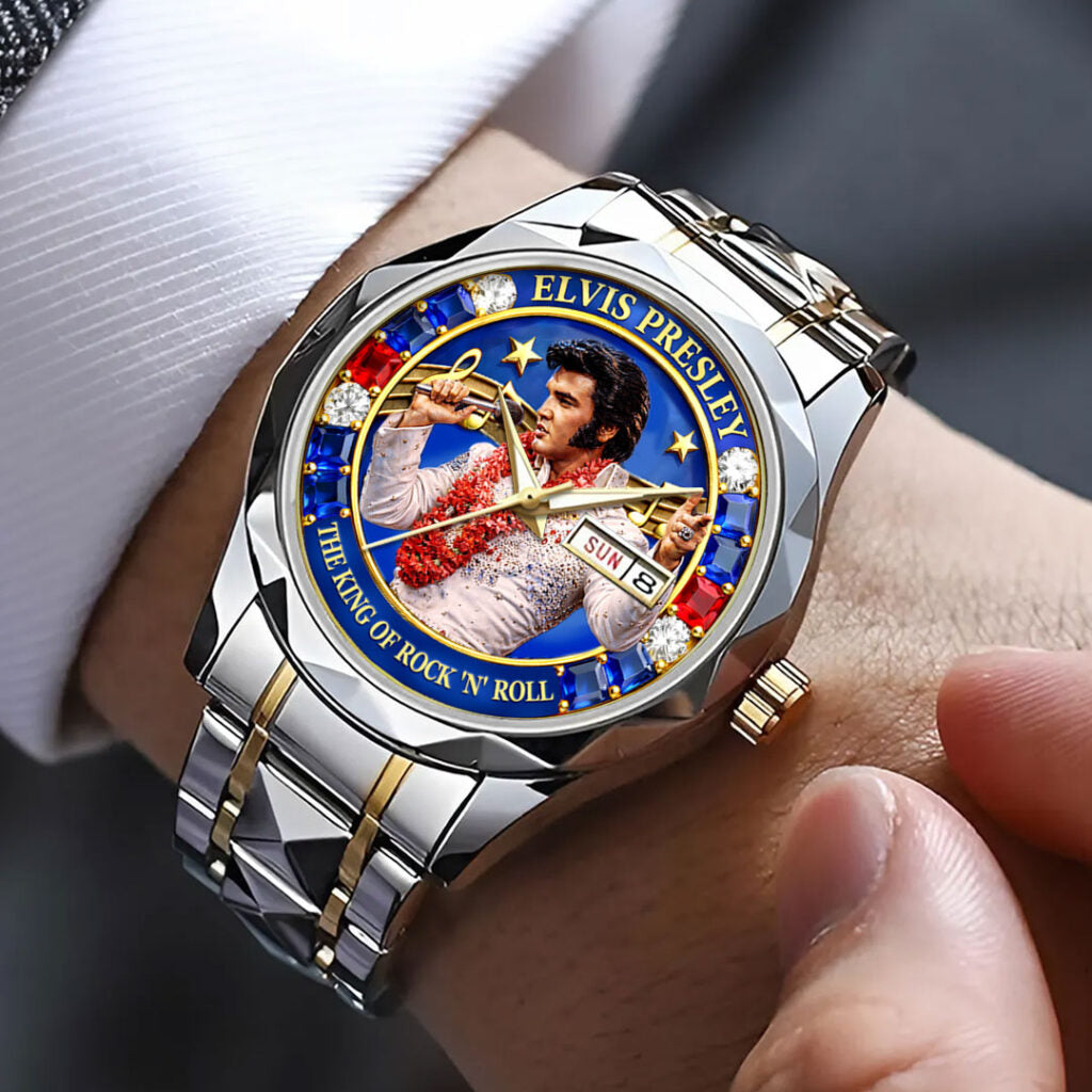 Elvis Presley Alloy Luxury Quartz Watch - HOATT16823