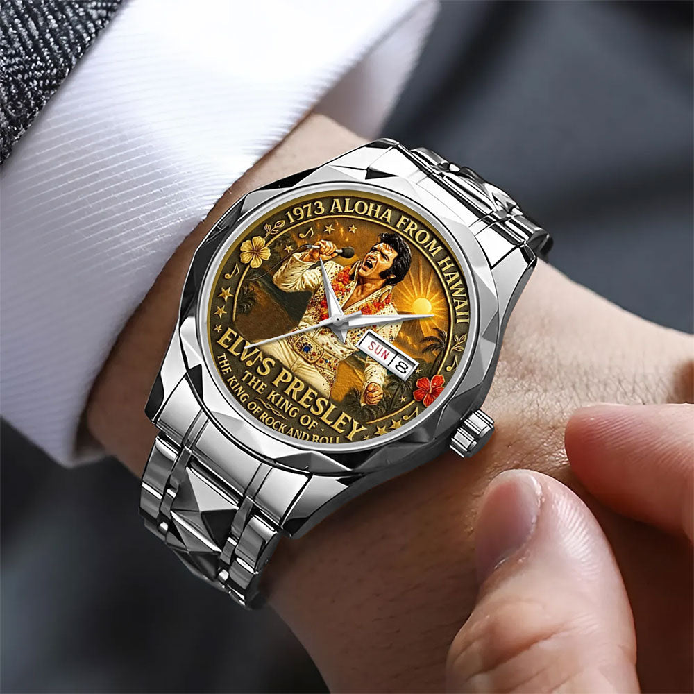 Elvis Presley Alloy Luxury Quartz Watch - MAITM 11927