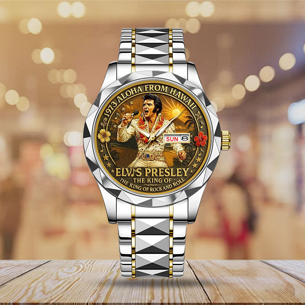 Elvis Presley Alloy Luxury Quartz Watch - MAITM 11927
