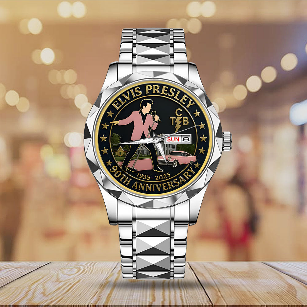 Elvis Presley Alloy Luxury Quartz Watch - MAITM12571
