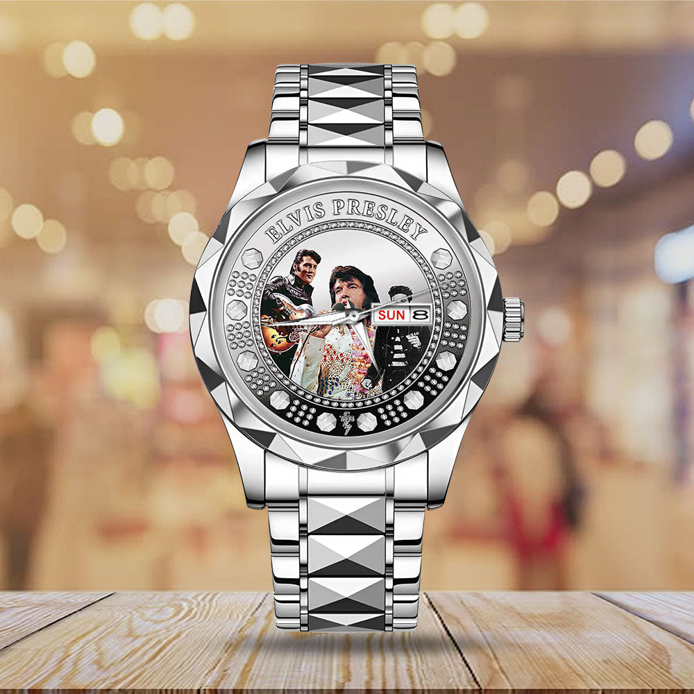 Elvis Presley Alloy Luxury Quartz Watch - MAITM12607