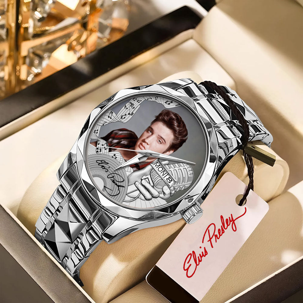 Elvis Presley Alloy Luxury Quartz Watch - MAITM12690