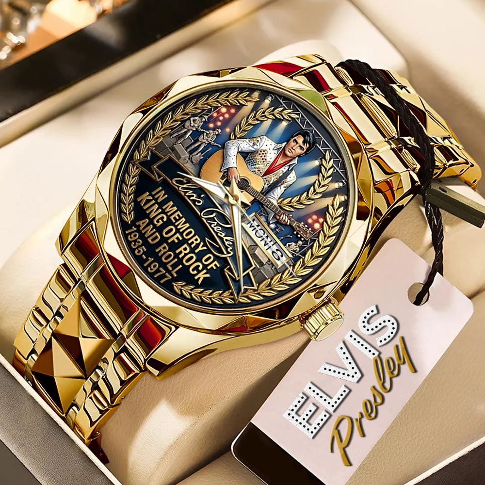 Elvis Presley Alloy Luxury Quartz Watch - MAITM14582
