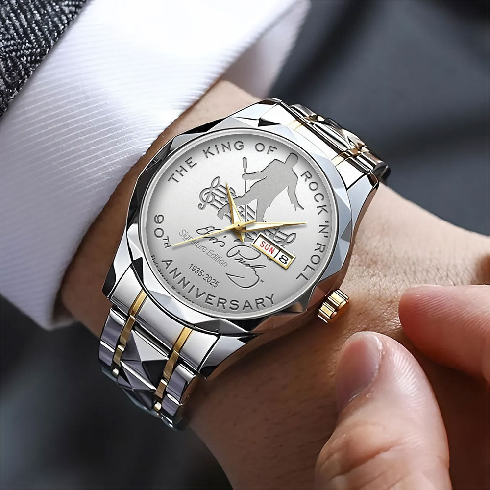 Elvis Presley Alloy Luxury Quartz Watch - TANTN 14499
