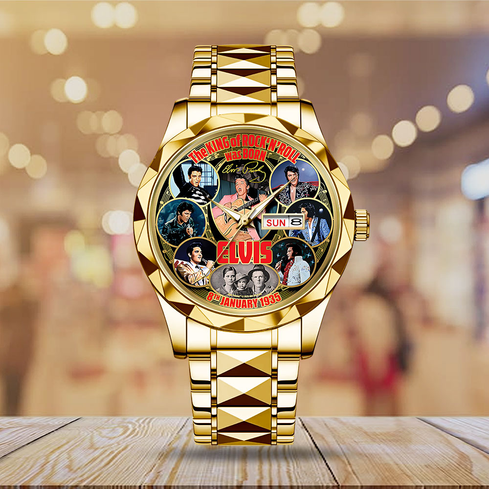Elvis Presley Alloy Luxury Quartz Watch - TANTN16714