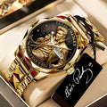 Elvis Presley Alloy Luxury Quartz Watch - TANTN22759