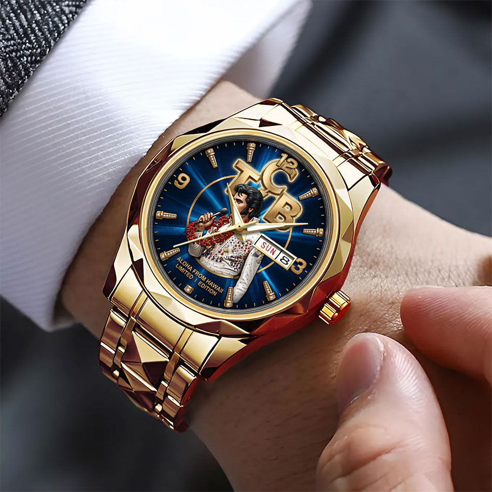 Elvis Presley Alloy Luxury Quartz Watch - TMTHU6479