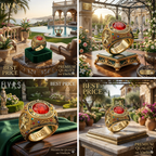 Elvis Presley Anniversary collector ring