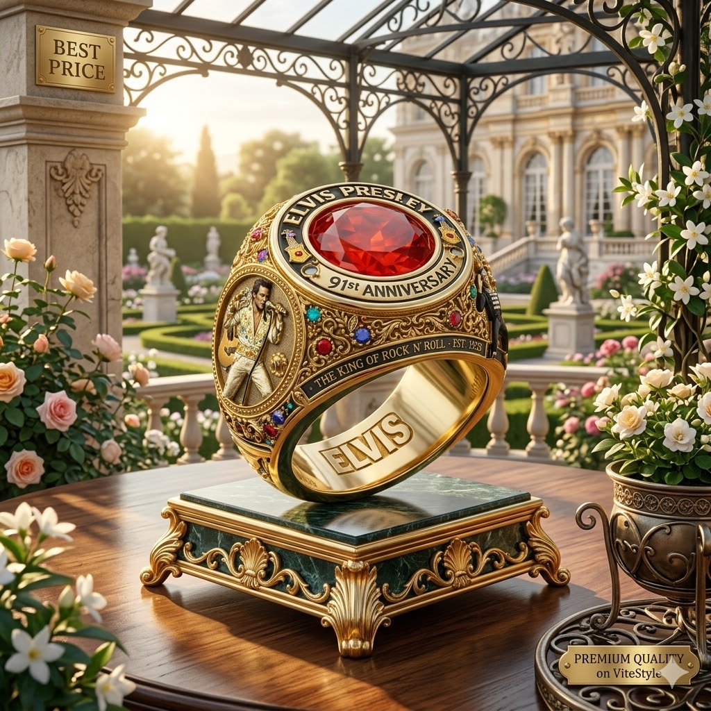 Elvis Presley Anniversary collector ring
