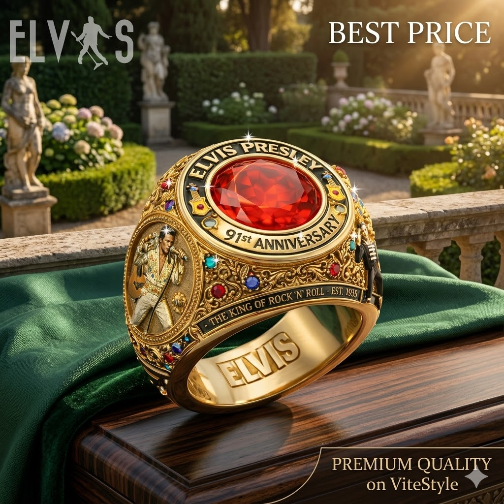 Elvis Presley Anniversary collector ring