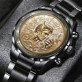 Elvis Presley Black Stainless Steel Watch - TMTHU7187