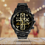 Elvis Presley Black Stainless Steel Watch - GNE 1899