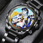 Elvis Presley Black Stainless Steel Watch - GNE 289