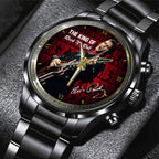 Elvis Presley Black Stainless Steel Watch - HOATT 7577