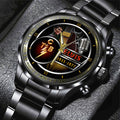 Elvis Presley Black Stainless Steel Watch - HOATT 7935