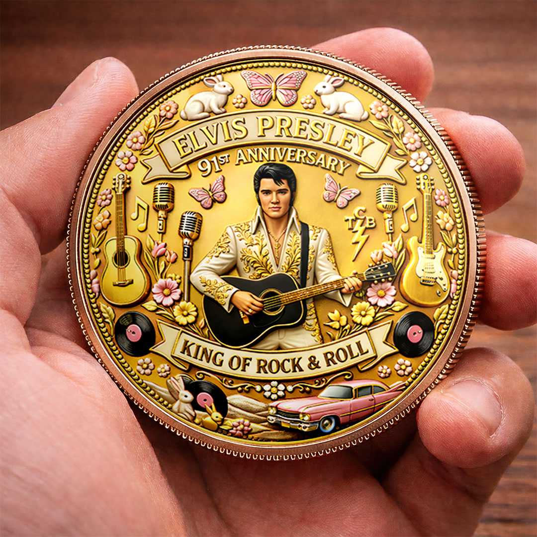 Elvis Presley Commemorative Coin – HOATT16732