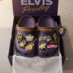 Elvis Presley Croc Charms