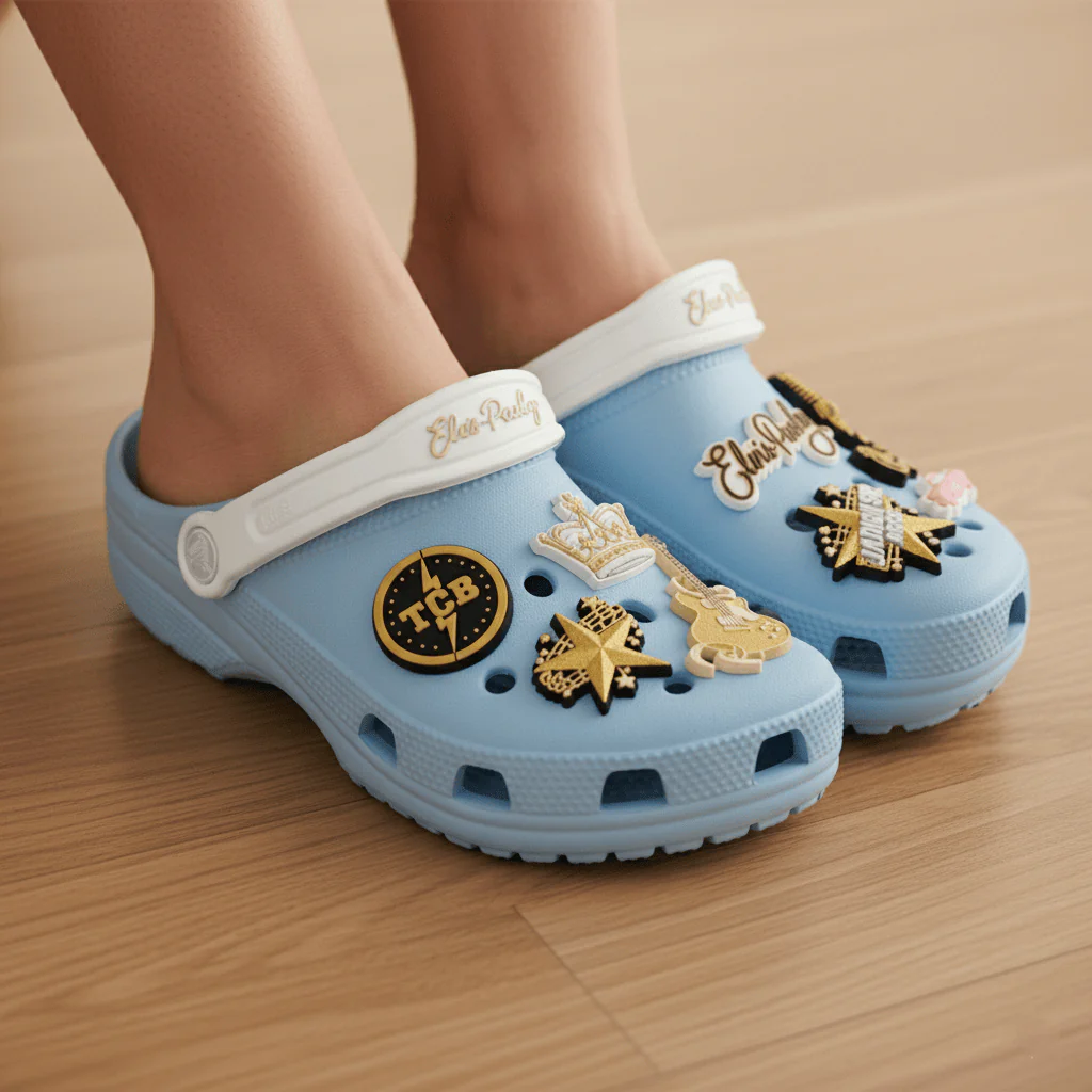 Elvis Presley Crocs Charms