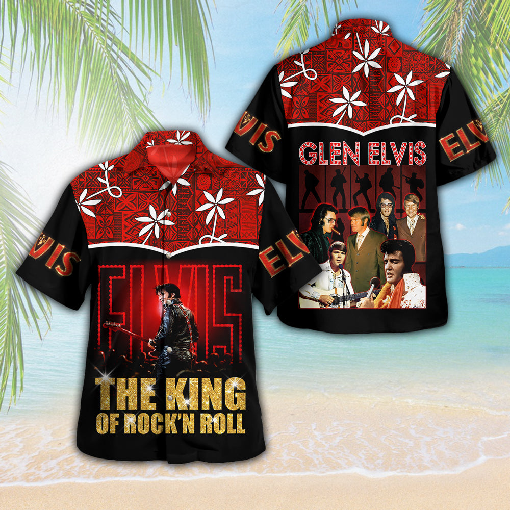 Elvis Presley 3D Hawaiian Apparel – HUANNM 5184