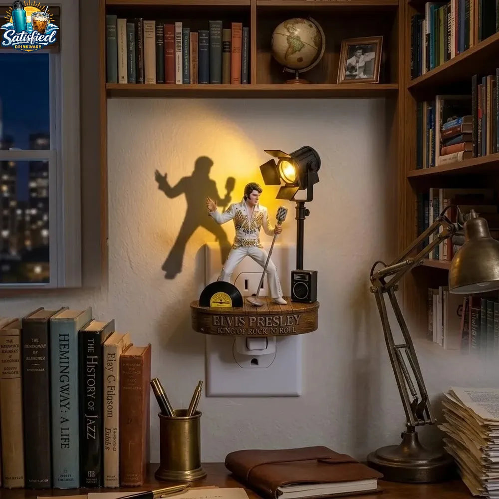 Elvis Presley King of Rock n Roll Night Light