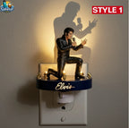 Elvis Presley King of Rock n Roll Night Light