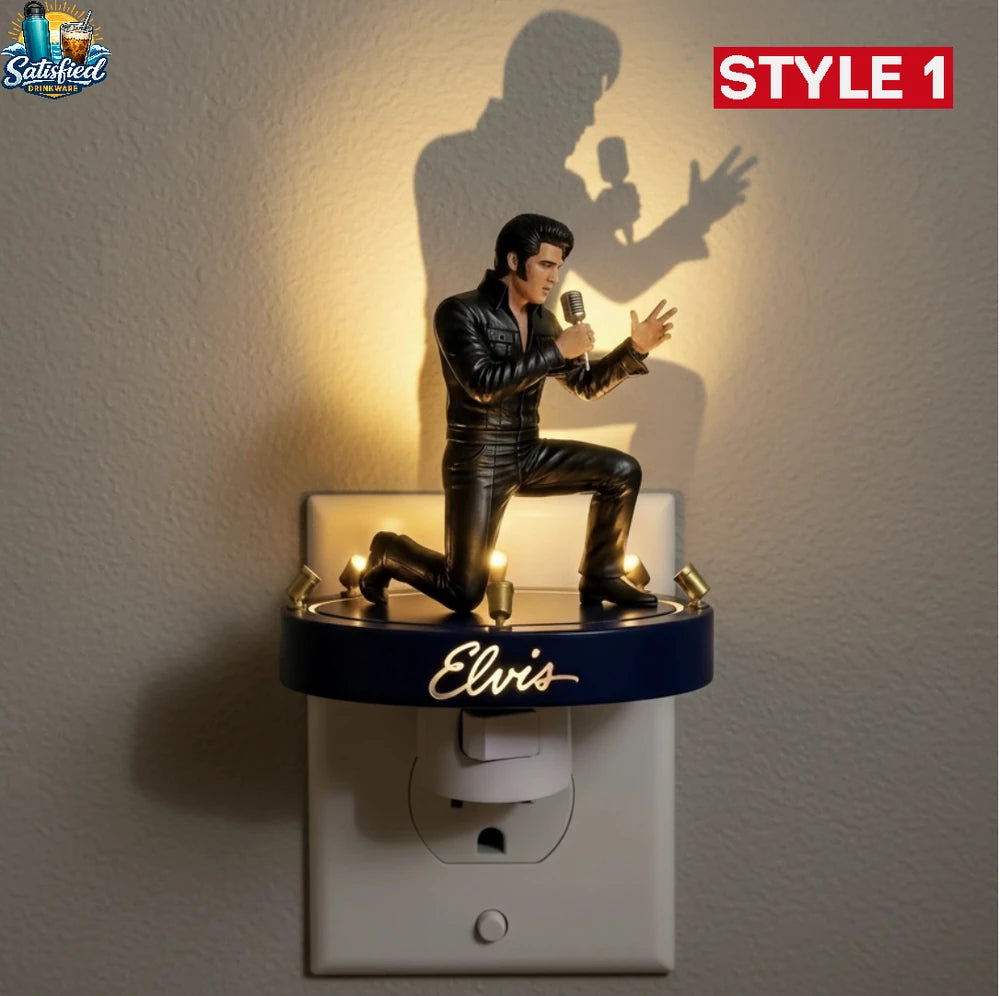 Elvis Presley King of Rock n Roll Night Light