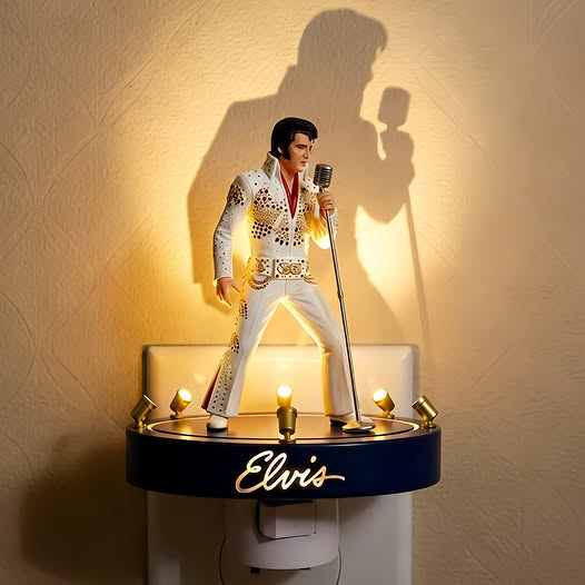 Elvis Presley King of Rock n Roll Night Light