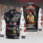 Elvis Presley Leather Bomber Jacket – HOATT15707