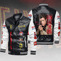 Elvis Presley Leather Bomber Jacket – HOATT15755
