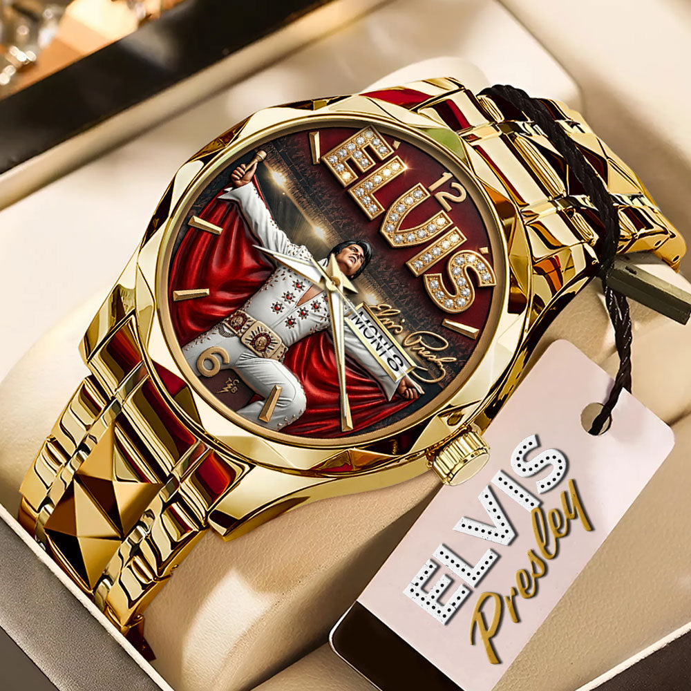 Elvis Presley Alloy Luxury Quartz Watch - TMTHU6478