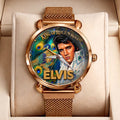 Elvis Presley Mesh Strap Quartz Watch - TMTHU8120