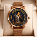 Elvis Presley Mesh Strap Quartz Watch - TMTHU8725