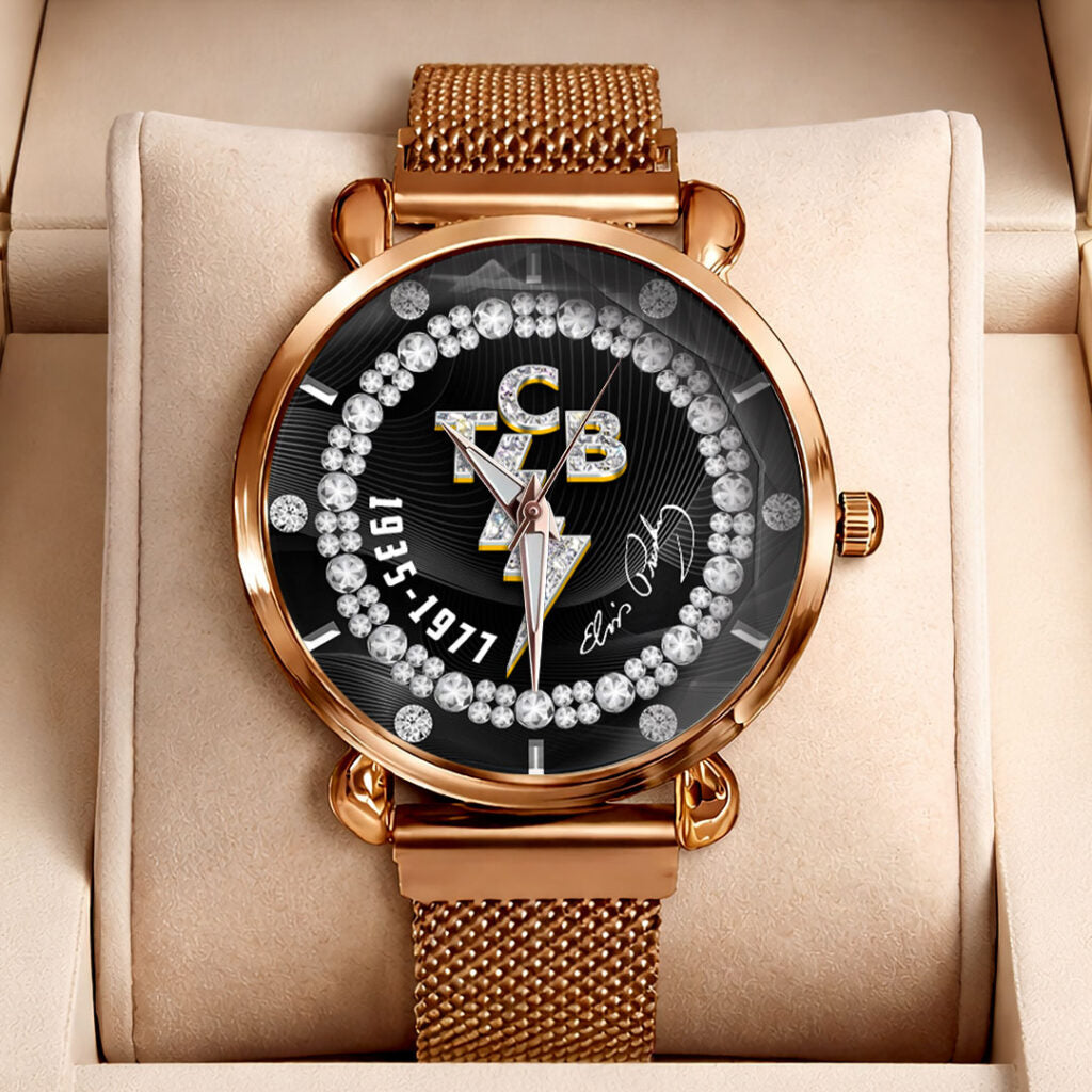 Elvis Presley Mesh Strap Quartz Watch - HOATT16480