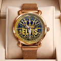 Elvis Presley Mesh Strap Quartz Watch - HOATT16762
