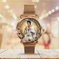 Elvis Presley Mesh Strap Quartz Watch - TMTHU3309