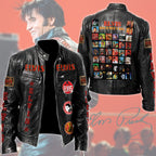Elvis Presley Motorcycle Leather Jacket – TMTHU3181