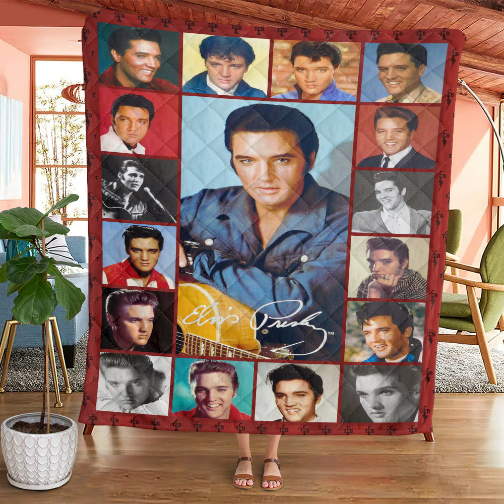 Elvis Presley Quilt Blanket - TMTHU4820