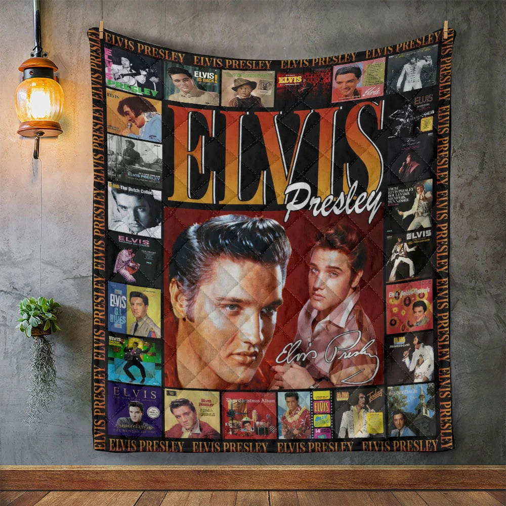 Elvis Presley Quilt Blanket - TMTHU8681