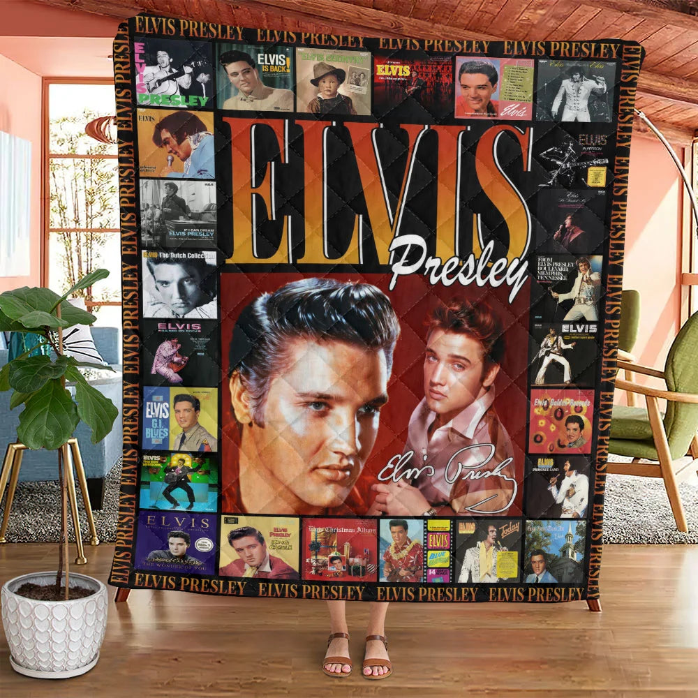 Elvis Presley Quilt Blanket - TMTHU8681