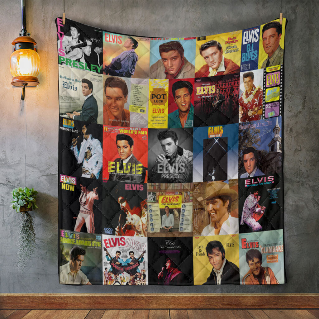 Elvis Presley Quilt Blanket - HOATT15580
