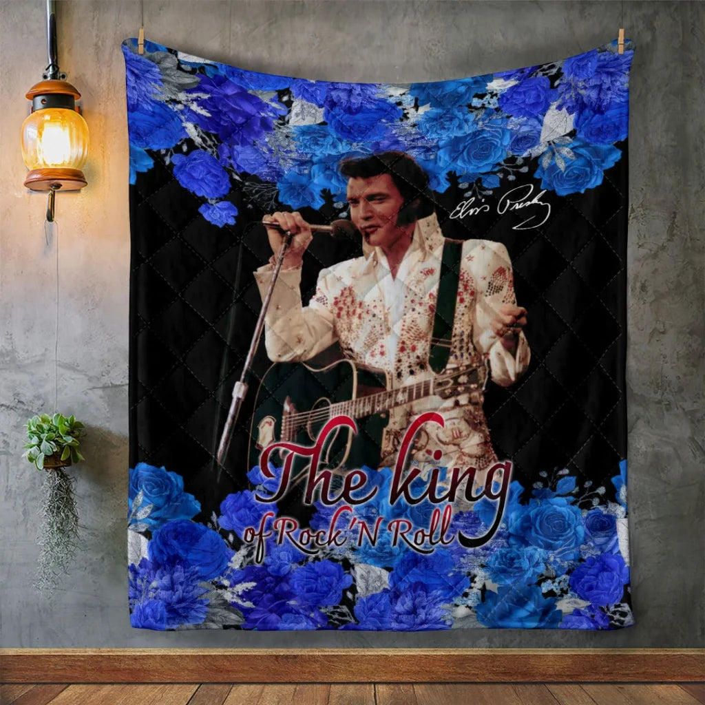 Elvis Presley Quilt Blanket - HOATT20600