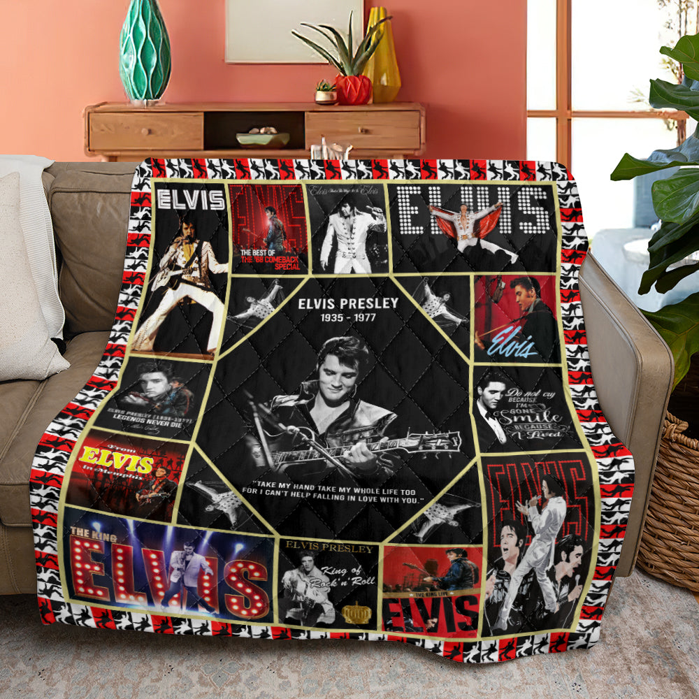 Elvis Presley Quilt Blanket - MAITM 8893
